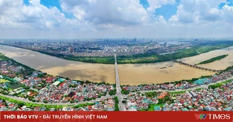 Tháng 5/2026: Dòng chảy sông Hồng tại Hà Nội cao hơn trung bình nhiều năm