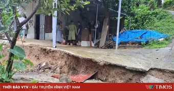 Thanh Hóa công bố tình huống khẩn cấp sạt lở đất tại 2 khu vực dân cư bản Thanh Sơn