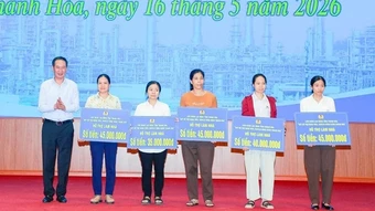Thanh Hóa: Đồng hành cùng công nhân, lao động