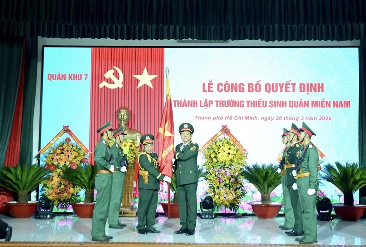 Thành lập Trường Thiếu sinh quân miền Nam, khóa đầu đào tạo 100 em thuộc Quân khu 7, 9 Thành lập Trường Thiếu sinh quân miền Nam, khóa đầu đào tạo 100 em thuộc Quân khu 7, 9