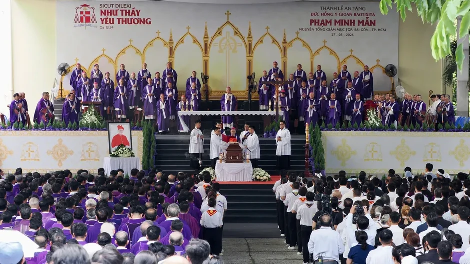 Thánh lễ an táng Đức Hồng y Gioan Baotixita Phạm Minh Mẫn Thánh lễ an táng Đức Hồng y Gioan Baotixita Phạm Minh Mẫn