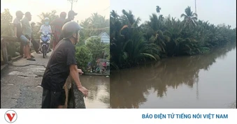 Thanh niên nhảy xuống sông mất tích tại Đồng Tháp