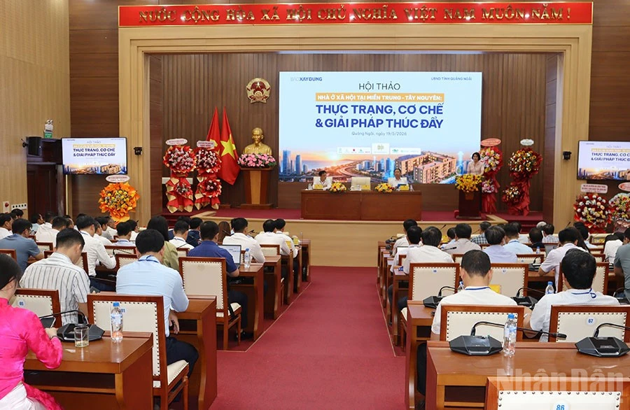 Tháo gỡ điểm nghẽn, thúc đẩy phát triển nhà ở xã hội Tháo gỡ điểm nghẽn, thúc đẩy phát triển nhà ở xã hội