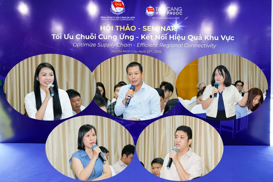 Tháo gỡ "nút thắt" chi phí logistics, tối ưu hóa chuỗi cung ứng xuất khẩu tại Tân Cảng Hiệp Phước