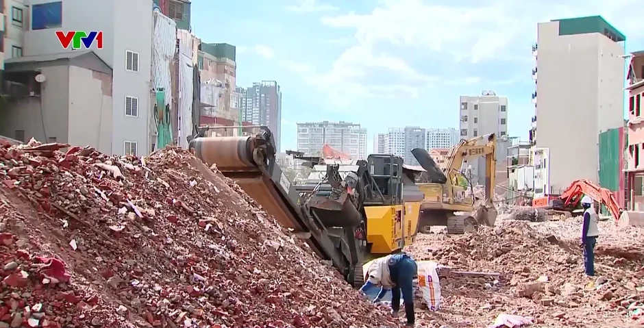 Tháo gỡ vướng mắc để thúc đẩy tái chế chất thải rắn xây dựng