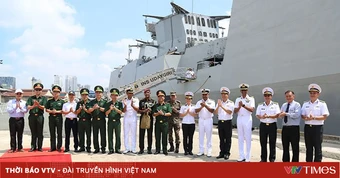 Thắt chặt tình hữu nghị, tin cậy giữa Hải quân Việt Nam và Ấn Độ