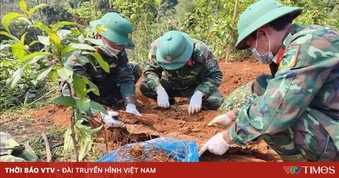Thêm 3 hài cốt liệt sĩ được tìm thấy tại Hướng Lập, Quảng Trị