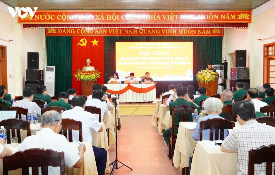 Thêm căn cứ xác định khu vực mộ tập thể liệt sĩ ở Câu Nhi, tỉnh Quảng Trị