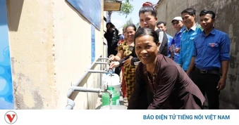 Thêm nguồn nước sạch cho người dân vùng chịu ảnh hưởng của hạn mặn ở Cần Thơ