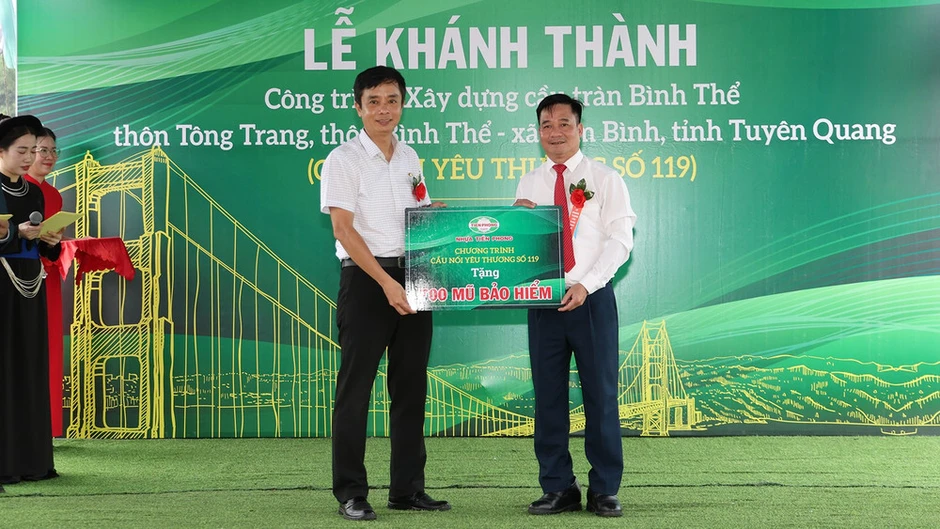 Thêm nhịp cầu nối yêu thương tại xã Kim Bình, tỉnh Tuyên Quang Thêm nhịp cầu nối yêu thương tại xã Kim Bình, tỉnh Tuyên Quang