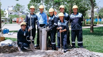 Thêm trụ nước uống tại vòi đặt tại khu vực công cộng phục vụ người dân Thành phố Hồ Chí Minh