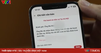 Theo dõi thi hành án dân sự trên nền tảng số