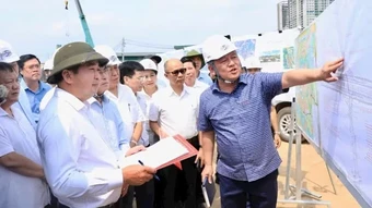 Thi công các dự án trọng điểm trong kỳ nghỉ lễ
