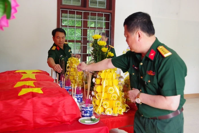Thi công công trình ở bệnh viện, phát hiện 4 hài cốt liệt sĩ Thi công công trình ở bệnh viện, phát hiện 4 hài cốt liệt sĩ