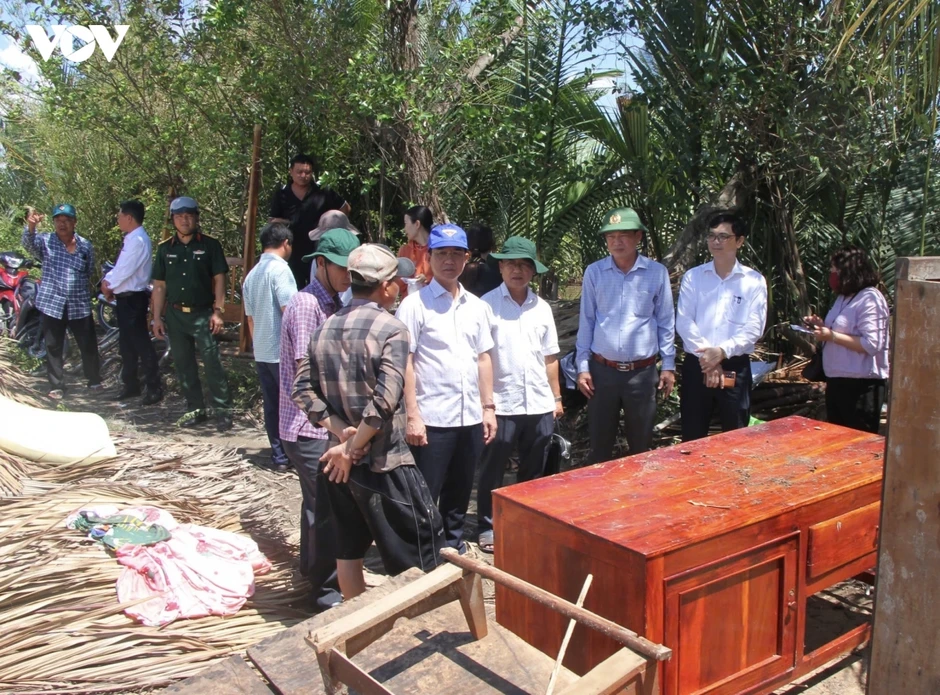 Thiên tai gây thiệt hại hơn 25 tỷ đồng ở Cà Mau Thiên tai gây thiệt hại hơn 25 tỷ đồng ở Cà Mau