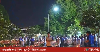 Thiêng liêng Lễ thắp nến tri ân các anh hùng liệt sĩ ở TP Hồ Chí Minh, Cần Thơ