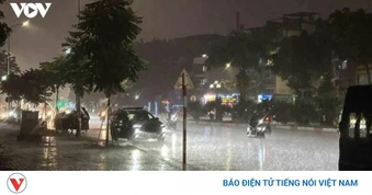 Thời tiết ngày 22/8: Bắc Bộ mưa lớn, miền Trung nắng nóng