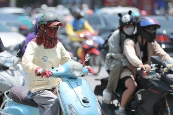 Thời tiết ngày 27/7: Nhiều nơi nắng nóng, chiều tối và đêm có mưa dông diện rộng