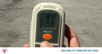 Thông tin nhiệt độ ngoài trời có nơi lên tới 71 độ C có chính xác?