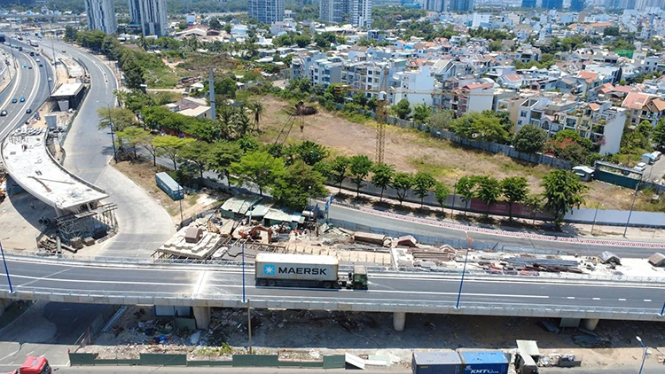 Thông xe nhánh cầu N3 nút giao An Phú, tăng kết nối cửa ngõ phía Đông TP Hồ Chí Minh Thông xe nhánh cầu N3 nút giao An Phú, tăng kết nối cửa ngõ phía Đông TP Hồ Chí Minh