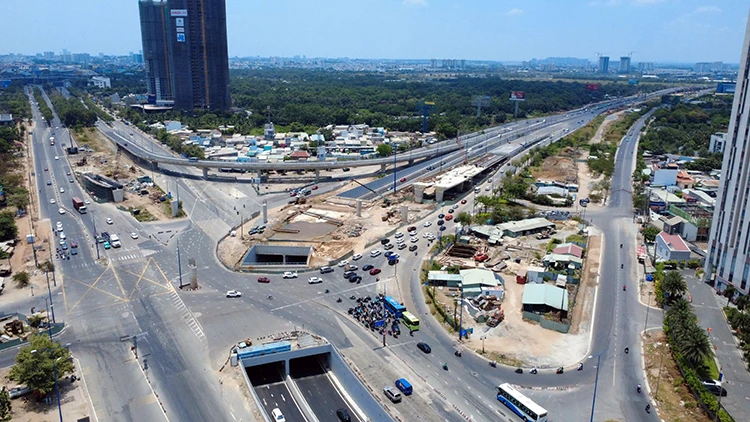 Thông xe nhánh cầu N3 nút giao An Phú, tăng kết nối cửa ngõ phía Đông TP Hồ Chí Minh Thông xe nhánh cầu N3 nút giao An Phú, tăng kết nối cửa ngõ phía Đông TP Hồ Chí Minh