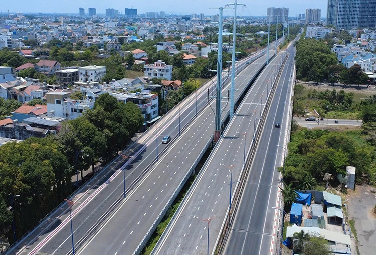 Thông xe nhánh cầu N3 nút giao An Phú, tăng kết nối cửa ngõ phía Đông TP Hồ Chí Minh Thông xe nhánh cầu N3 nút giao An Phú, tăng kết nối cửa ngõ phía Đông TP Hồ Chí Minh
