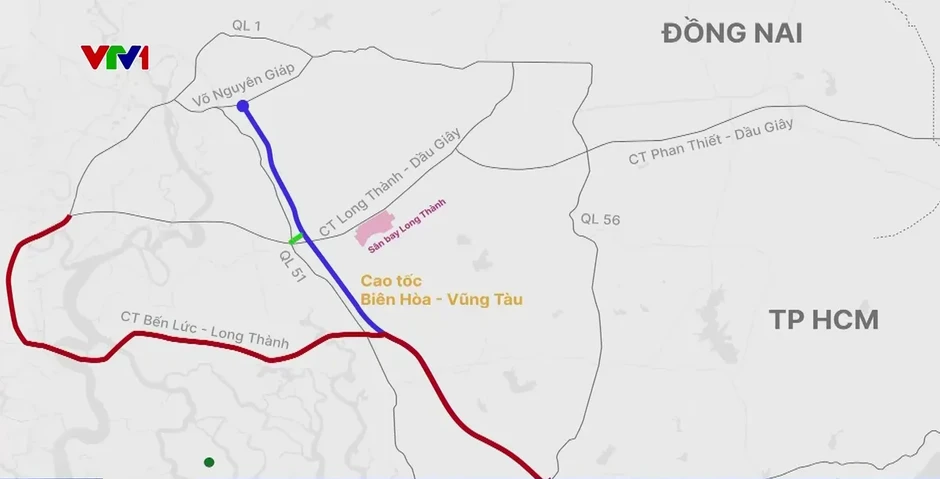 Thông xe toàn tuyến cao tốc Biên Hòa - Vũng Tàu, lưu ý lộ trình di chuyển mới cho các phương tiện Thông xe toàn tuyến cao tốc Biên Hòa - Vũng Tàu, lưu ý lộ trình di chuyển mới cho các phương tiện