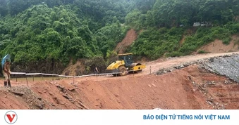 Thông xe trên Quốc lộ 12, nối 2 tỉnh Lai Châu - Điện Biên