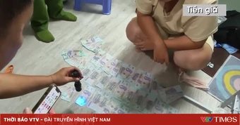 Thủ đoạn của đường dây làm, lưu hành hàng trăm triệu đồng tiền giả