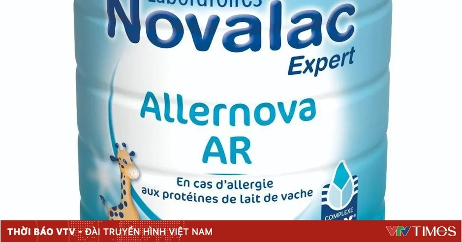 Thu hồi khẩn sữa bột trẻ em Allernova AR