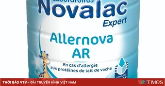 Thu hồi khẩn sữa bột trẻ em Allernova AR