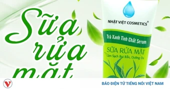 Thu hồi, tiêu hủy trên toàn quốc lô sữa rửa mặt trà xanh