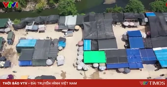 Thu phí trái phép tại chợ tự phát gần 2ha ở Bắc Ninh