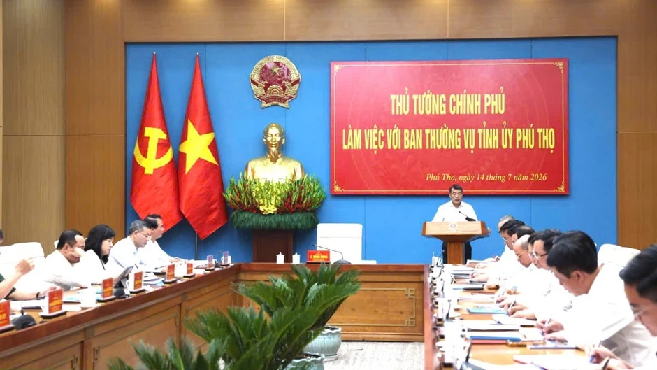Thủ tướng: Đưa Phú Thọ trở thành 'thủ phủ' công nghiệp, phấn đấu tăng trưởng trên 11% Thủ tướng: Đưa Phú Thọ trở thành 'thủ phủ' công nghiệp, phấn đấu tăng trưởng trên 11%