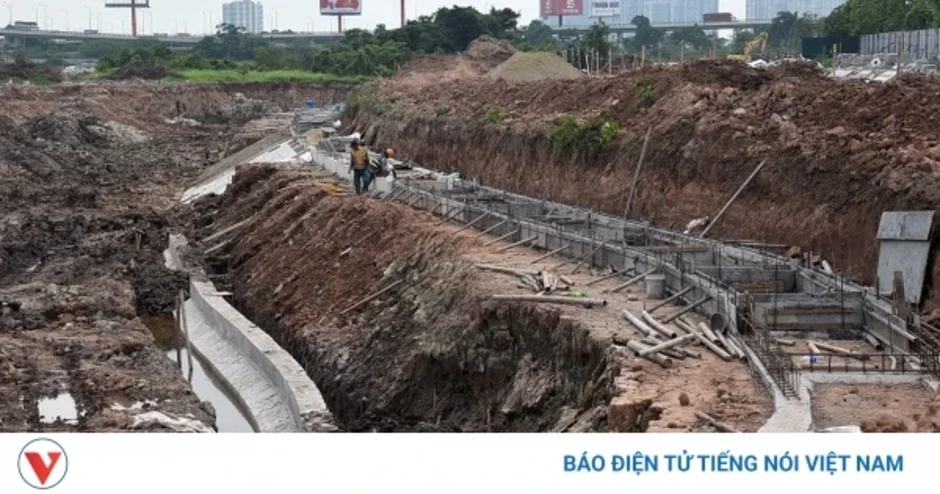 Tiến độ dự án hồ điều hòa Cự Khối gần 1.000 tỷ đồng tại phường Long Biên, Hà Nội Tiến độ dự án hồ điều hòa Cự Khối gần 1.000 tỷ đồng tại phường Long Biên, Hà Nội