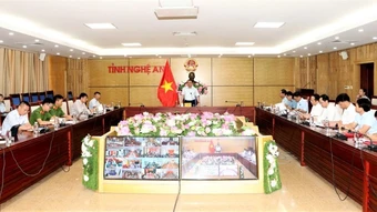 Tiến độ hoàn thành cơ sở dữ liệu quốc gia về đất đai trên địa bàn tỉnh Nghệ An mới đạt hơn 57%