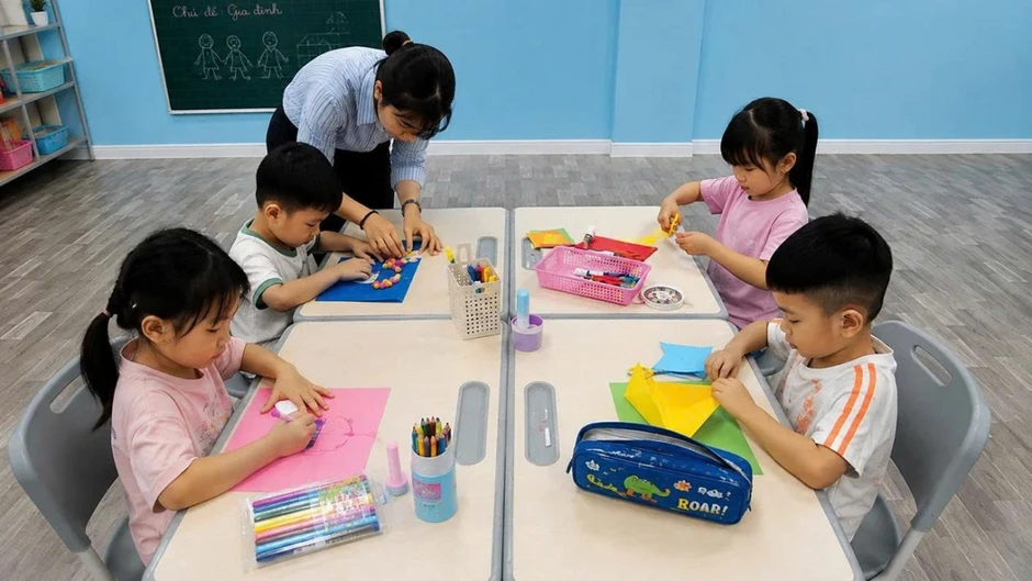Tiền tiểu học: Cha mẹ lo, con chịu áp lực Tiền tiểu học: Cha mẹ lo, con chịu áp lực