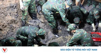 Tiếp tục mở rộng khu vực tìm kiếm hài cốt liệt sĩ tại công viên Lê Thị Riêng