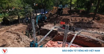 Tiếp tục tìm thấy 15 bộ hài cốt liệt sĩ tại Công viên Lê Thị Riêng