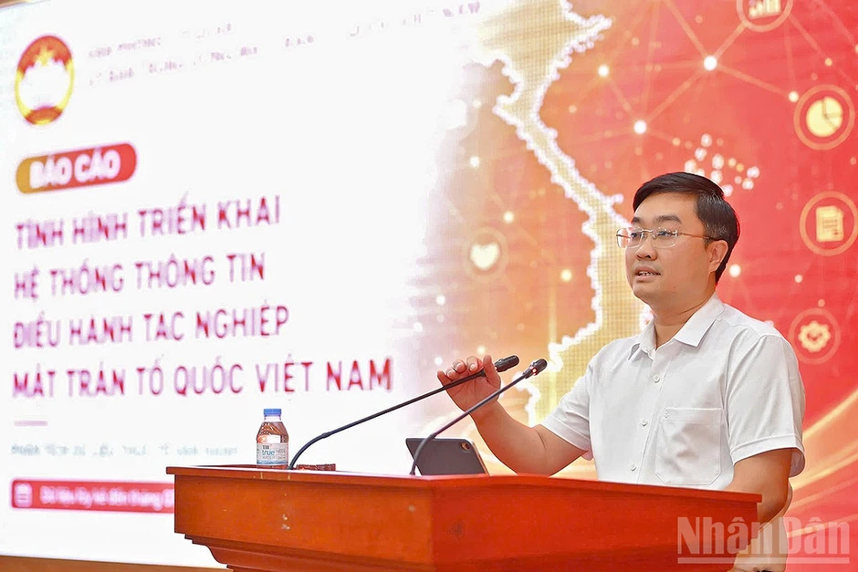 Tiếp tục tinh gọn bộ máy cơ quan Mặt trận và đổi mới hoạt động các đơn vị sự nghiệp liên quan Tiếp tục tinh gọn bộ máy cơ quan Mặt trận và đổi mới hoạt động các đơn vị sự nghiệp liên quan