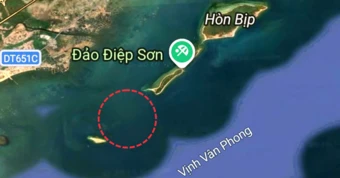 Tìm kiếm người đàn ông mất tích trên vịnh Vân Phong