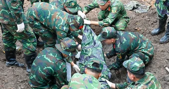 Tìm kiếm, quy tập 209 bộ hài cốt liệt sĩ tại Công viên Lê Thị Riêng