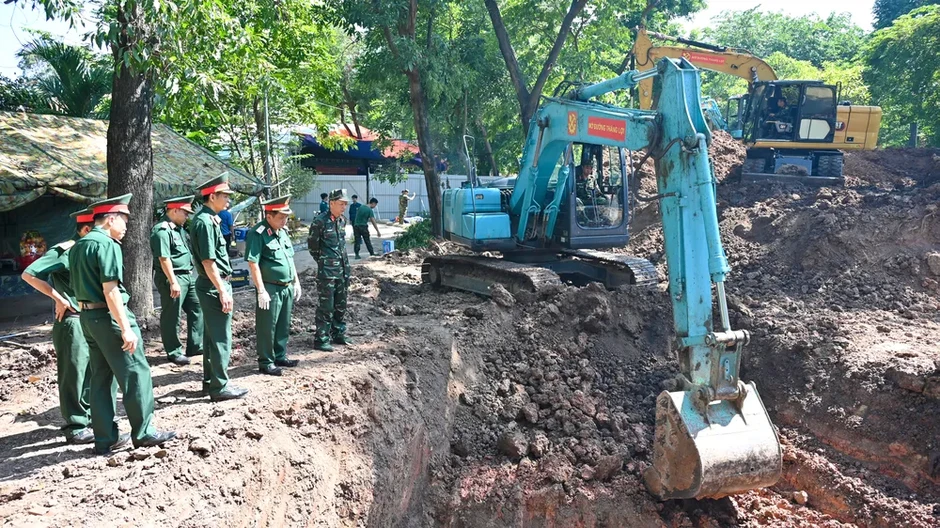 Tìm kiếm, quy tập 209 bộ hài cốt liệt sĩ tại Công viên Lê Thị Riêng