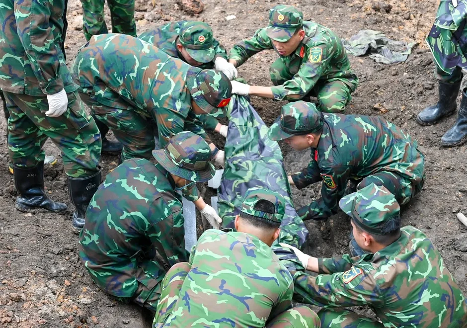 Tìm kiếm, quy tập 209 bộ hài cốt liệt sĩ tại Công viên Lê Thị Riêng