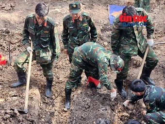 Tìm thấy 321 bộ hài cốt liệt sĩ sau gần 2 tháng tìm kiếm tại Công viên Lê Thị Riêng