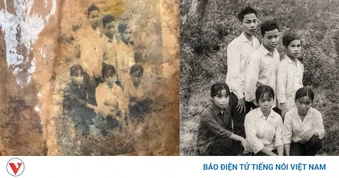 Tìm thấy ảnh tập thể, cá nhân trong hầm mộ liệt sĩ tại lô cao su TP. Đồng Nai
