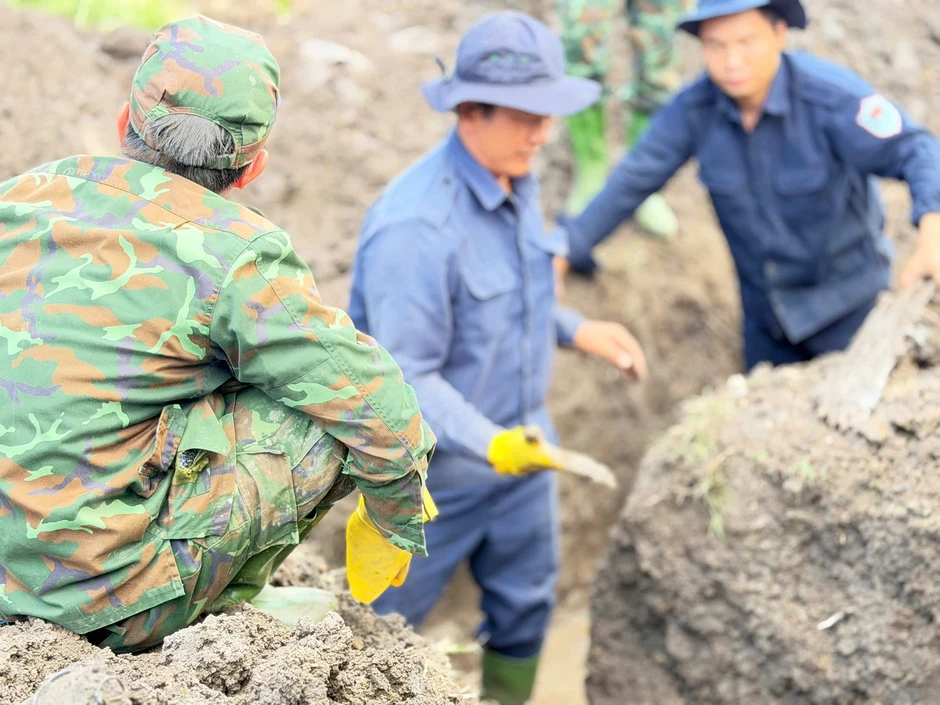Tìm thấy hài cốt nữ du kích hy sinh sau 57 năm trước