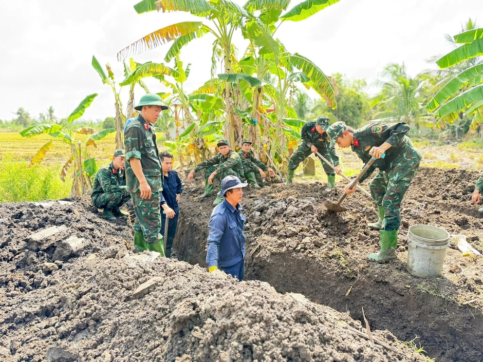 Tìm thấy hài cốt nữ du kích hy sinh sau 57 năm trước
