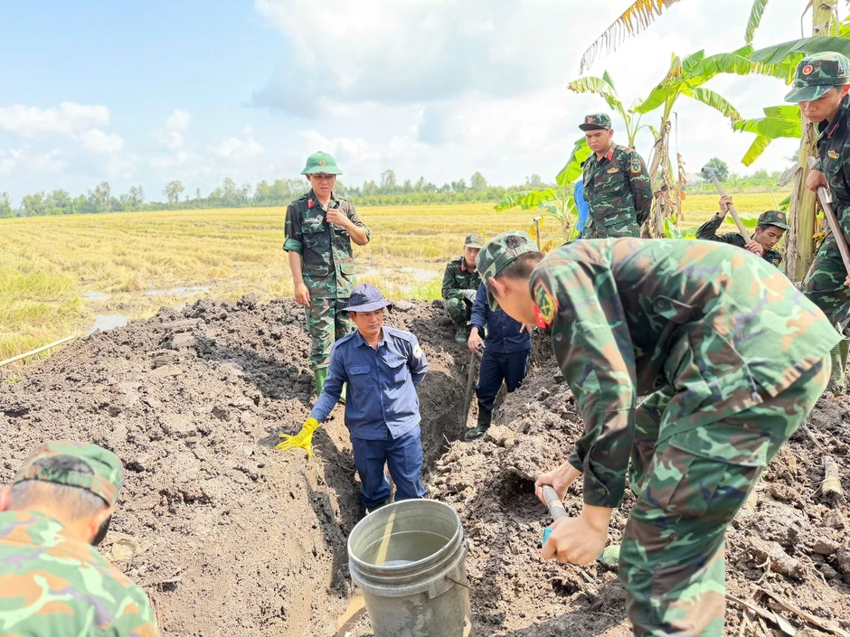 Tìm thấy hài cốt nữ du kích hy sinh sau 57 năm trước