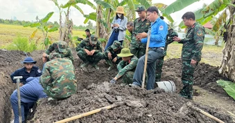 Tìm thấy hài cốt nữ du kích hy sinh sau 57 năm